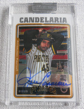 2005 Topps Retired Signature Edition John Candelaria #TA-JRC Autograph Card