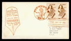 DR WHO 1953 RYUKYU JAPAN FDC NEWSPAPER WEEK R42328