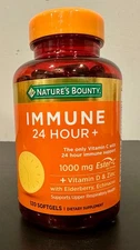 Nature's Bounty Immune 24 Hour - 120 Softgels, 1000mg (EXP: 10/2026)