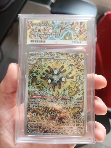 Magneton SVP 159 Black Star Promo Pokemon Center Stamped Ace 9