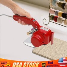 Electric Fabric Cutting Machine Speed Adjustable Cloth Cutter Tool Multifunction