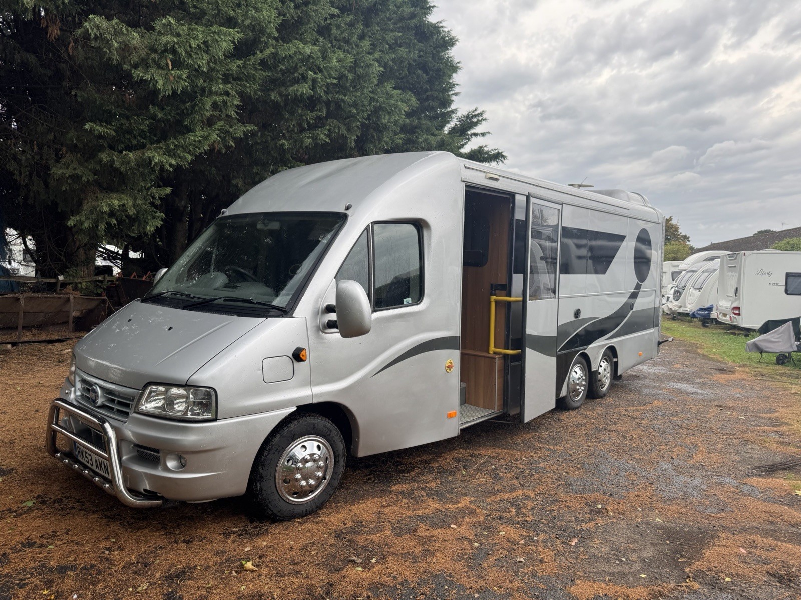 Fiat Ducato Race Van.  Quads motocross karting. Big garage Full MOT
