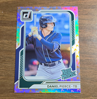 Panini Donruss 2026 Rated Prospect #166 Daniel Pierce Tampa Bay 73/75
