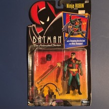 Kenner Batman  The Animated Series Ninja Robin Figure w  Cape 1993