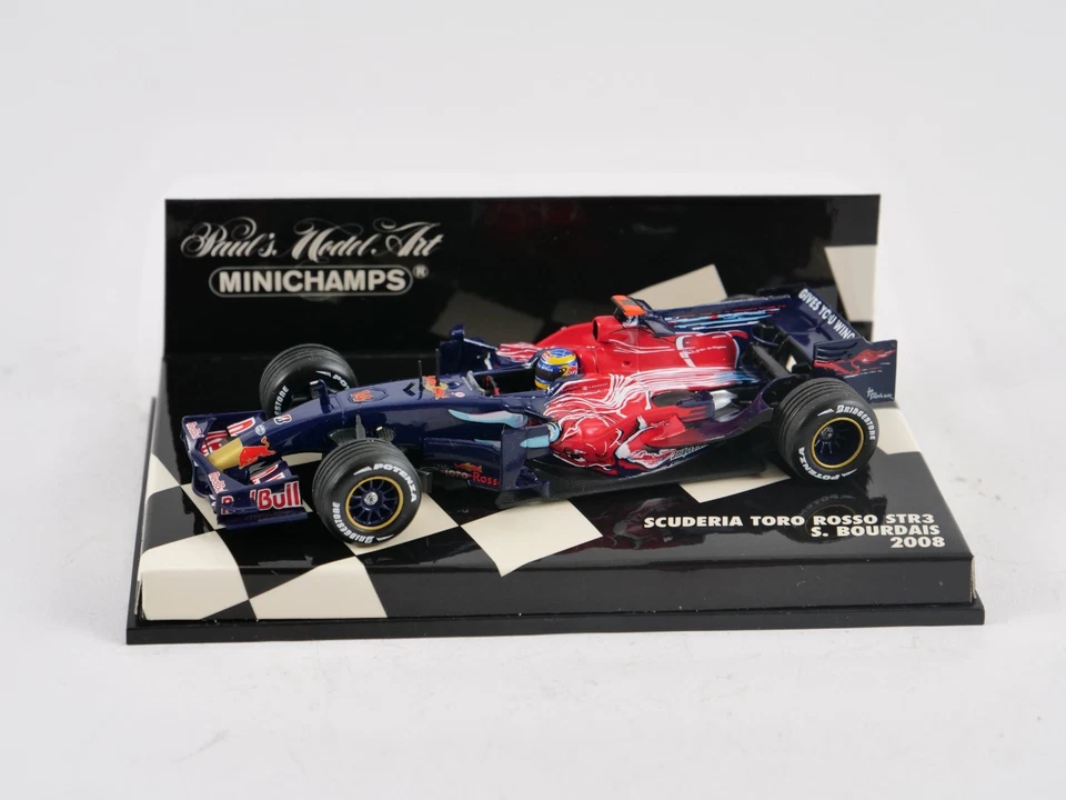 Minichamps 1/43 Scuderia Toro Rosso STR3 Bourdais 2008 - Immagine 2 di 4
