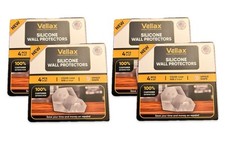 Wall Protectors 16 Pcs Of Clear Rubber Knob Self Adhesive Guard Door Bumper