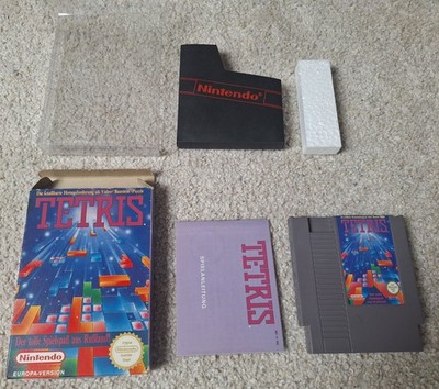 Tetris Nintendo NES OVP CiB , Verpackung mit Anleitung