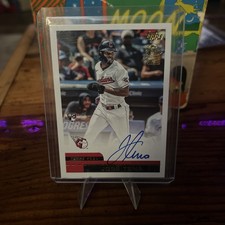 2024 Topps Archives Jose Tena 2000 Fan Favorites Auto Rookie RC Guardians