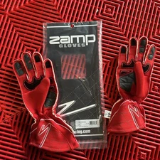 Zamp Racing Gloves RG10002XL; ZR-50 X-Large SFI 3.3/5 2-Layer Red