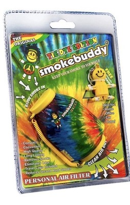 Smoke Buddy Smokebuddy Original Tie Die Yellow/Orange Assorted Personal Air