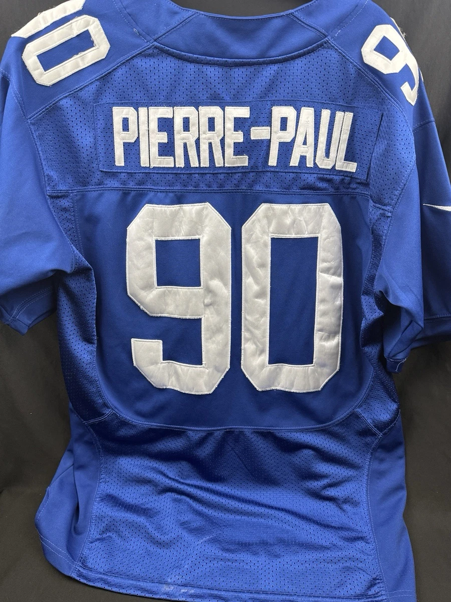 【NFL】ニューヨーク・ジャイアンツ PIERRE-PAUL シャツ 90 NFL New York Giants Jason Pierre-Paul #90 Nike Men's Size 48 Sewn