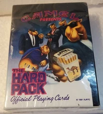1 (one) Sealed  Deck of Playing Cards Camel The  Hard Packl