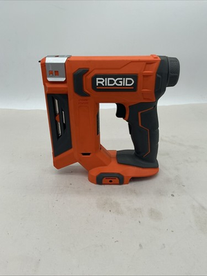 #ad #ad RIDGID R09897B 18V Cordless 3 8 in Crown Stapler Tool Only Great Condition $69.95