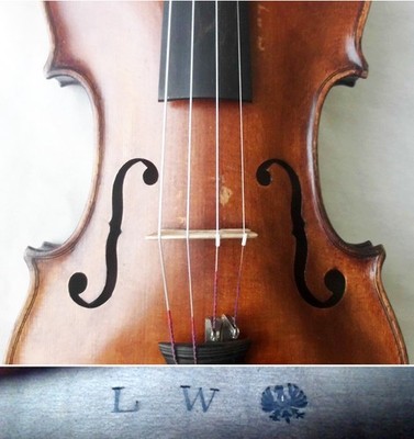 RARE OLD VIOLIN JM LEOPOLD WIDHALM -video- OLD MASTER バイオリン скрипка 小提琴 585