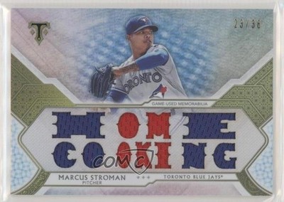2018 Topps Triple Threads Relics 23/36 Marcus Stroman #TTR-MS3 s3g