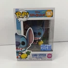 Funko Pop! Disney Pixar Luau Stitch 1567 Flocked Funko Exclusive