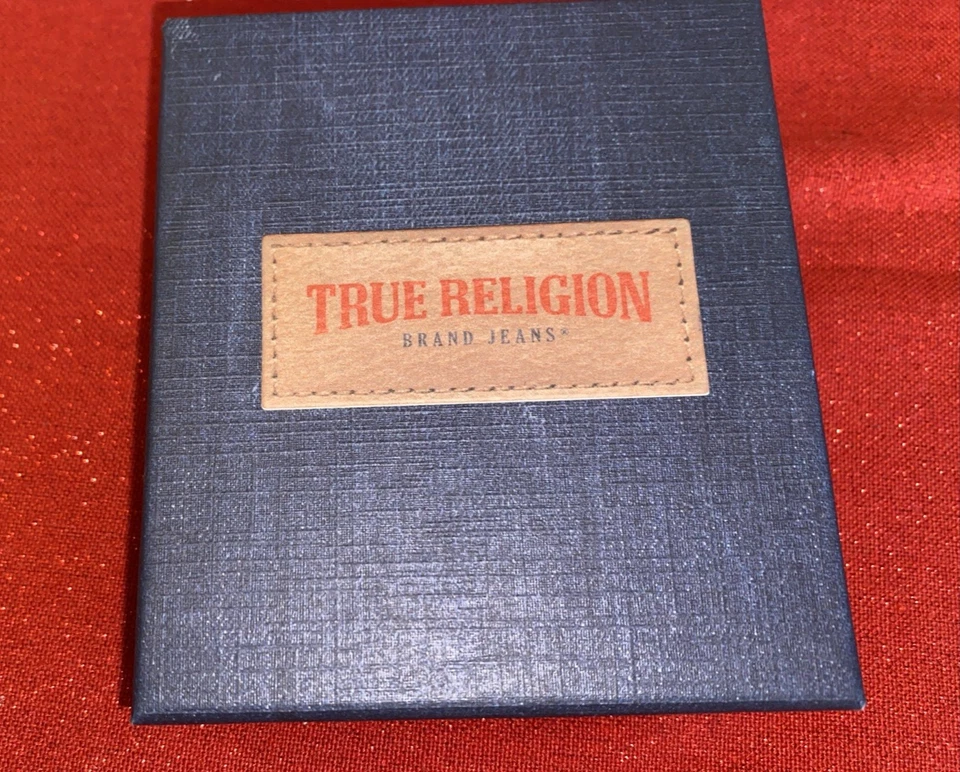 Men’s True Religion Beads Bracelet Natural Black Matte Onyx Adj NIB - Image 4 of 4