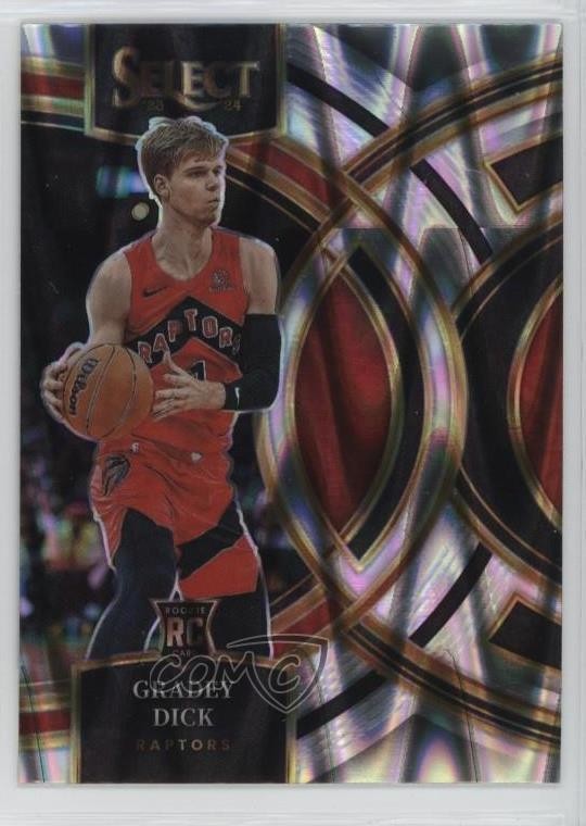 2023-24 Panini Select Premier Level Tectonic Prizm Gradey Dick #126 1k9t