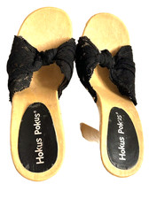 Vintage Hokus Pokus Made In Italy Size 8 Women's Preowned High Heel Sandals
