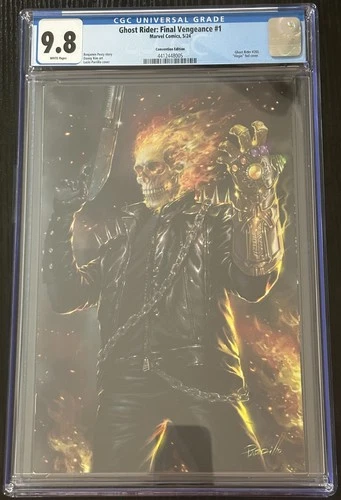 Ghost Rider: Final Vengeance #1 - Convention Virgin Foil [Marvel 2024] CGC 9.8
