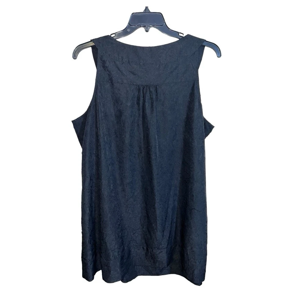 Camisa Lane Bryant para mujer talla 26 negra sin mangas Foto 4 de 4