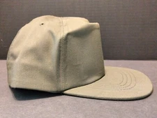 Vintage Hot Weather OG 507 Military Cap Hat US Size 7 1/8 Issue Olive Green 1987