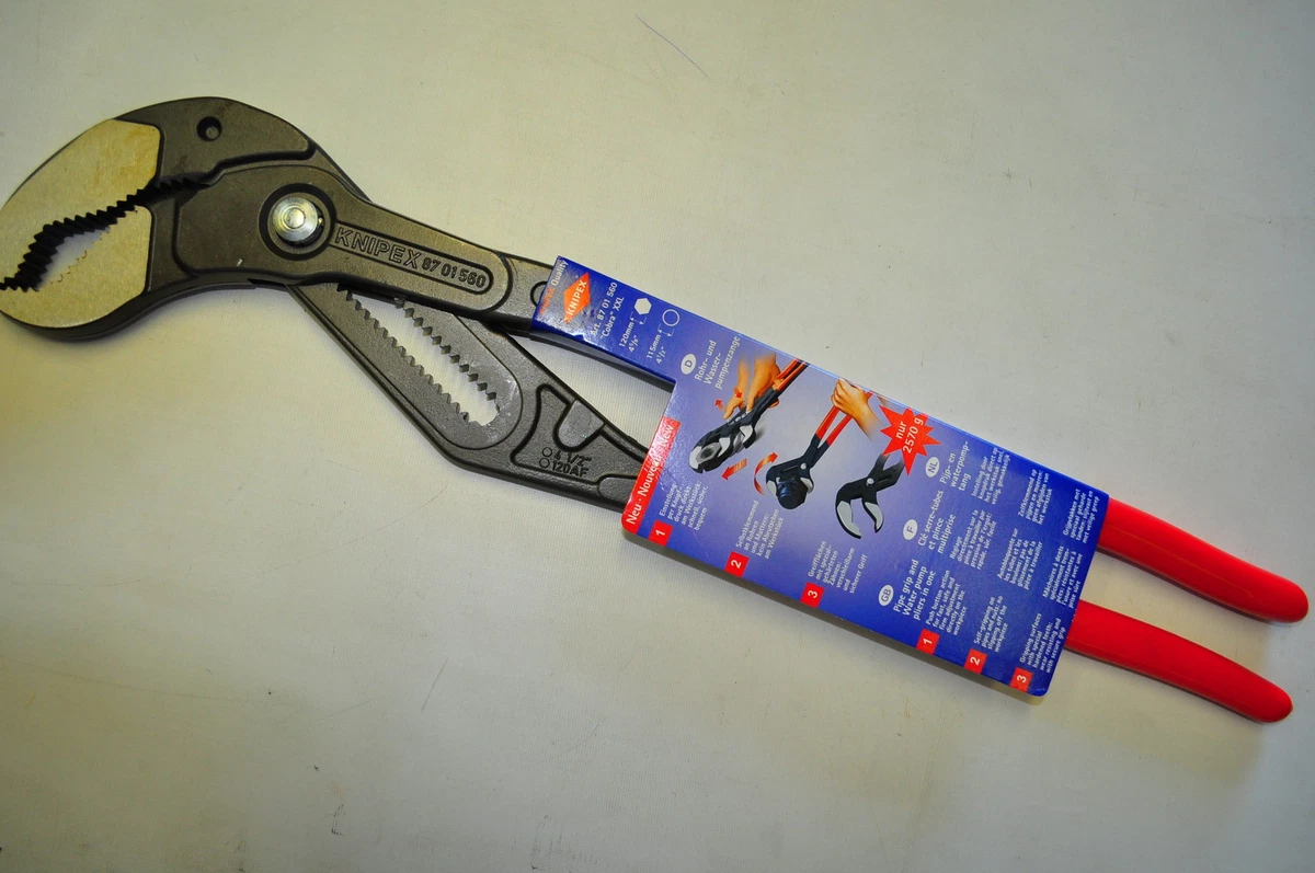 KNIPEX Cobra XXL Pipe Wrenches Water Pump Pliers 22 inch KNIPEX