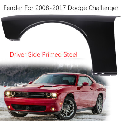 New Left Fender For 2008-2022 Dodge Challenger Front Driver Side Primed Steel