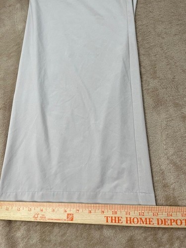 Athleta Brooklyn Heights Wide Leg Pant Beige Abalone Women 16T Tall New Defect - Picture 8 of 12
