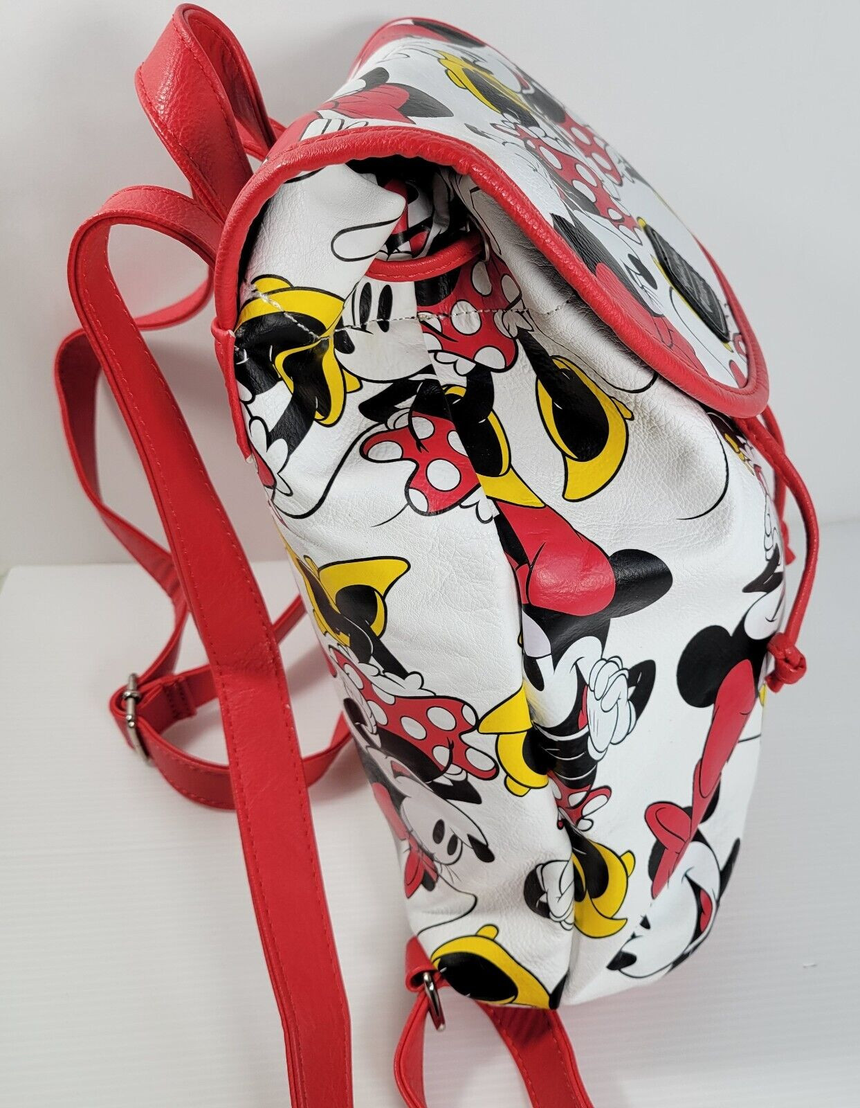 Loungefly Minnie Mouse Drawstring Backpack Disney… - image 4