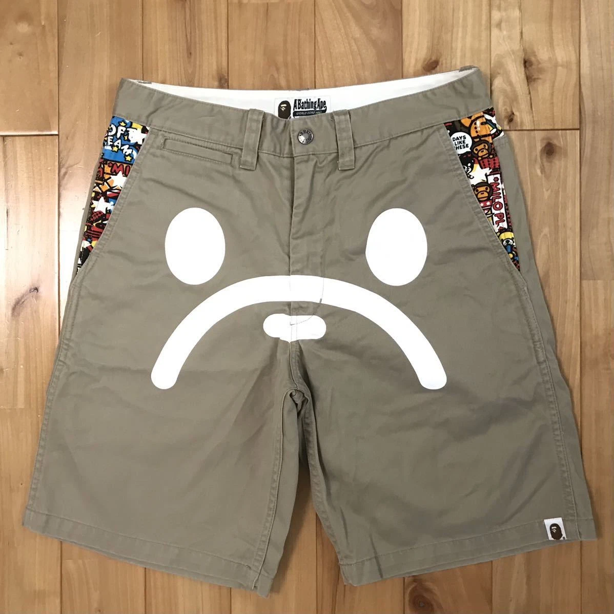 Bape shorts glow deals in the dark