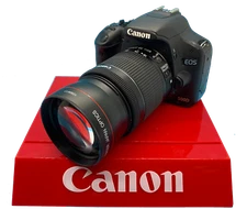 2.2X PRO 32K Telephoto HD Lens For Canon EOS R100, R10 with 18-45mm Lens