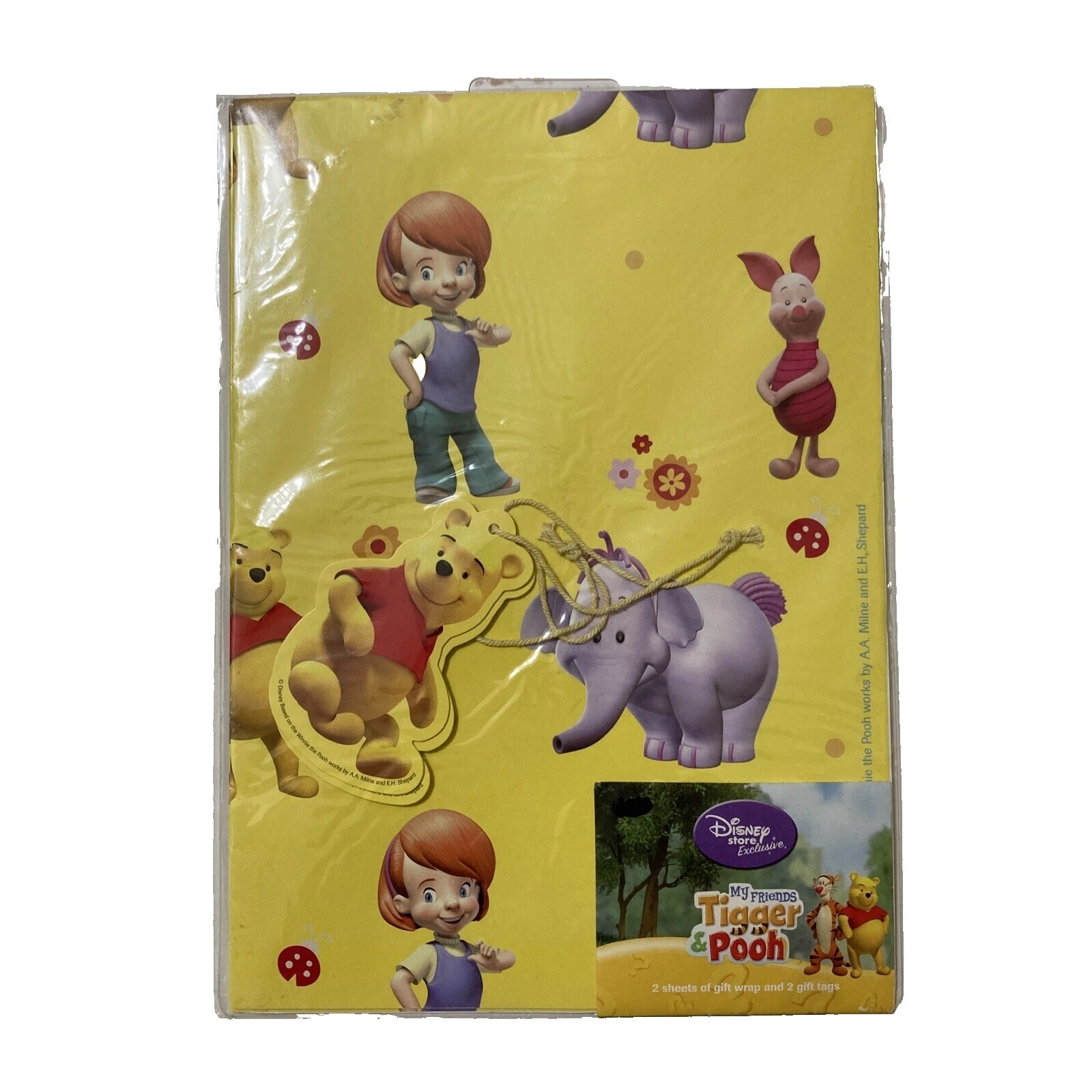 Winnie The Pooh Papel de regalo