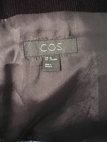 COS Mens Velvet Jacket | eBay