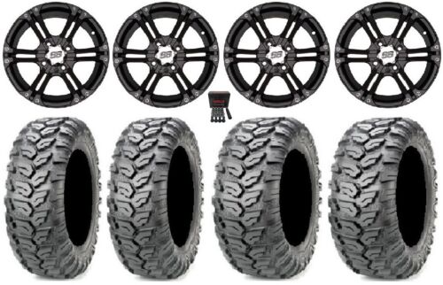 ITP SS212 14" Wheels Black 26" Ceros Tires Honda Pioneer