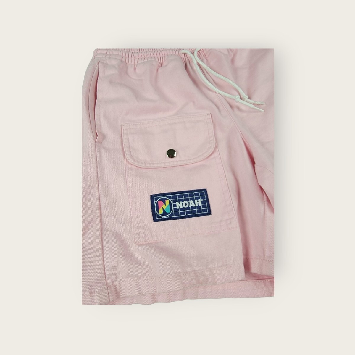 Noah NYC SS21 Pocket Work Shorts Size XS Summer Drawstring