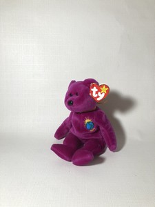 purple beanie baby 2000