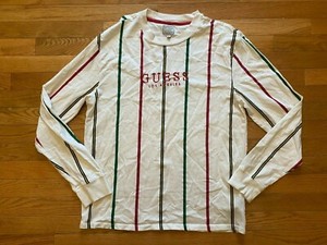 guess travis pinstripe