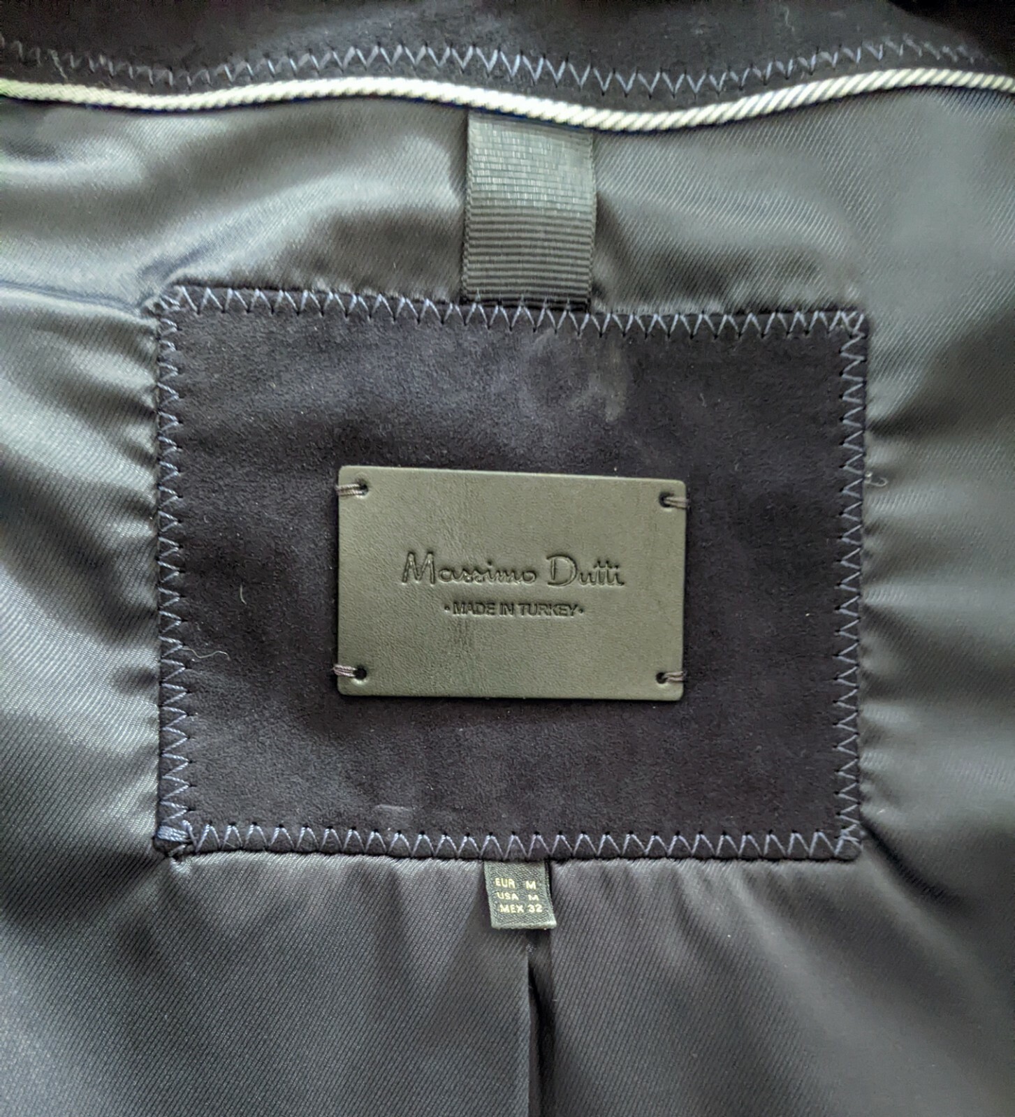 Massimo's Dutti Ladies Black Sheepskin/ Puffer Jacket Medium Brand New image 7