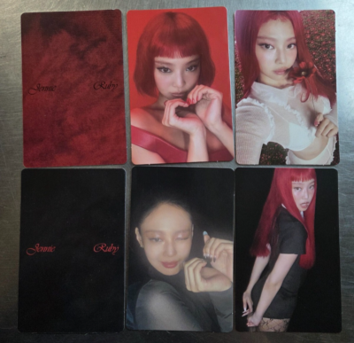 JENNIE Photocard Official 
