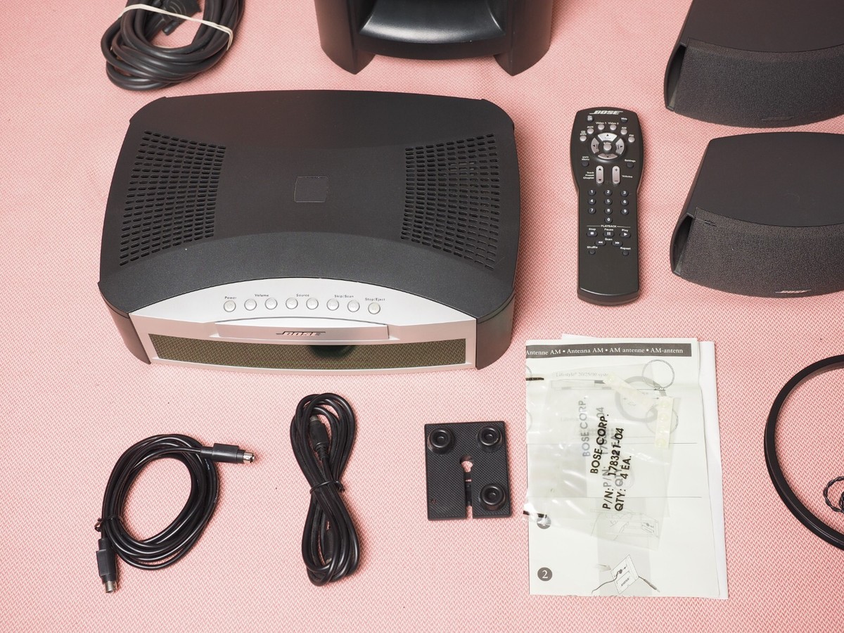 Bose 3·2·1 2.1 Channel Home Entertainment System Graphite Bose 3·2·1 2.1 Channel Home Entertainment System Graphite