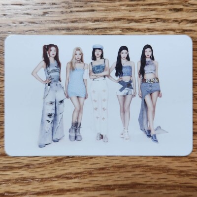 Group Official Photocard Itzy Kill My Doubt PopUp Trading Card Kpop Genuine