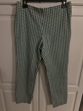 A New Day Pants Womens 8 Ankle Cropped Side Zip Stretch