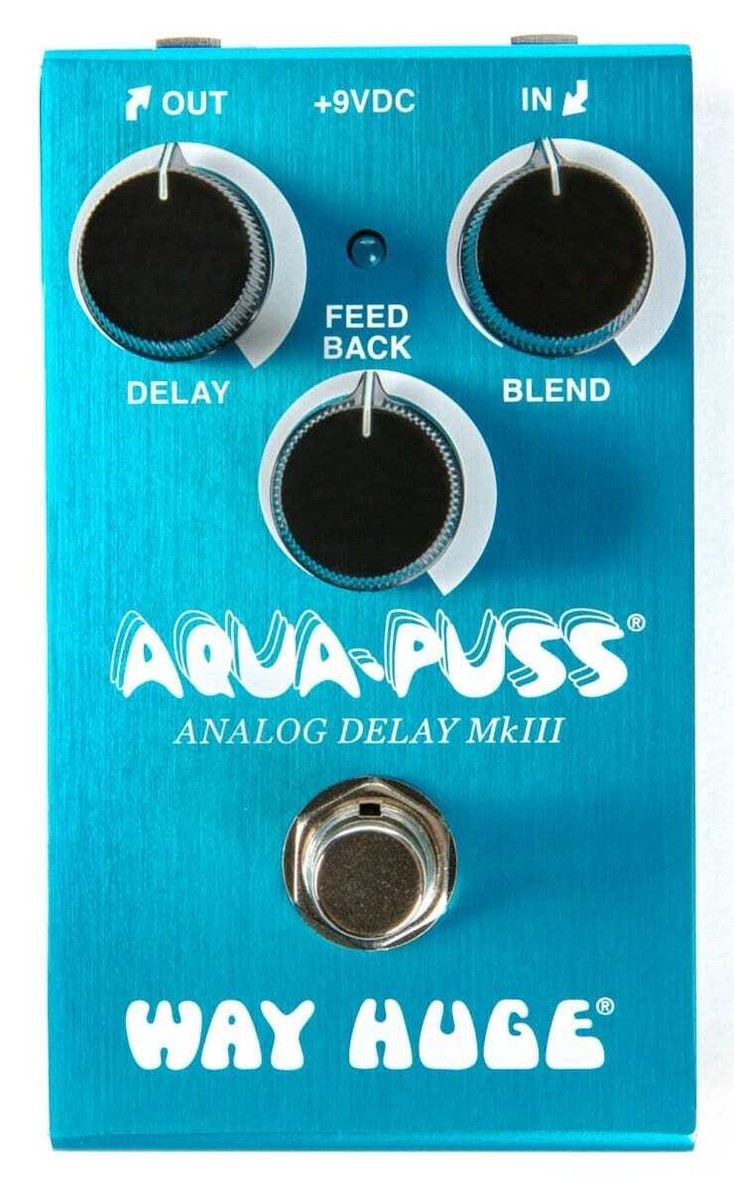 Way Huge Smalls WM71 Aqua Puss Analog Delay Mk III Guitar