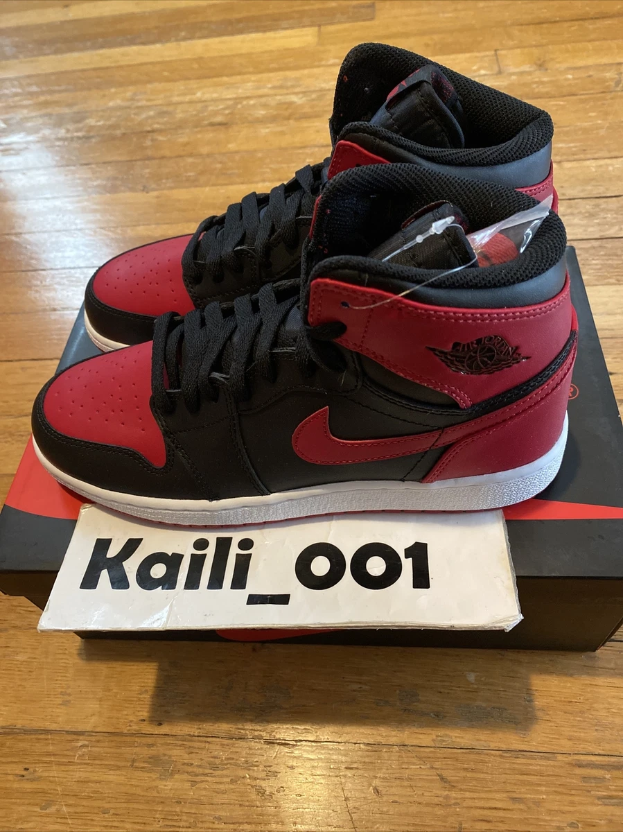 Nike Air Jordan 1 Retro HIGH OG BG GS BRED 575441 023 ROYAL CHICAGO A