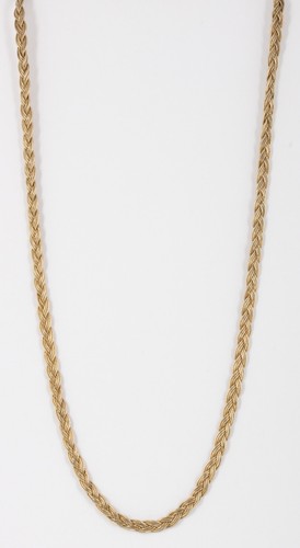 COSTUME BRAIDED CHAIN NECKLACE FASHION 1171B