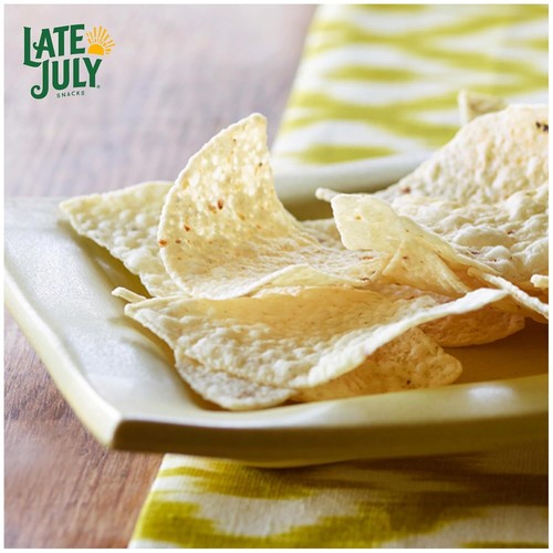 Late July Snacks Thin and Crispy Organic Tortilla Chips with Sea Salt, 10.1 o... - Picture 5 of 9
