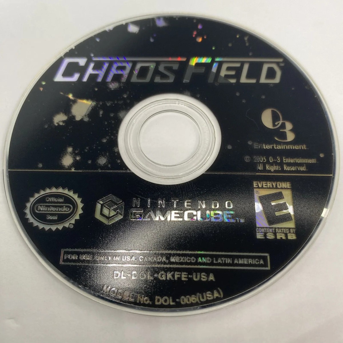 Chaos Field (Nintendo GameCube, 2005), Game Only, Tested