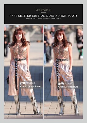 Coveted New LOUIS VUITTON Rare Limited Edition Donna High