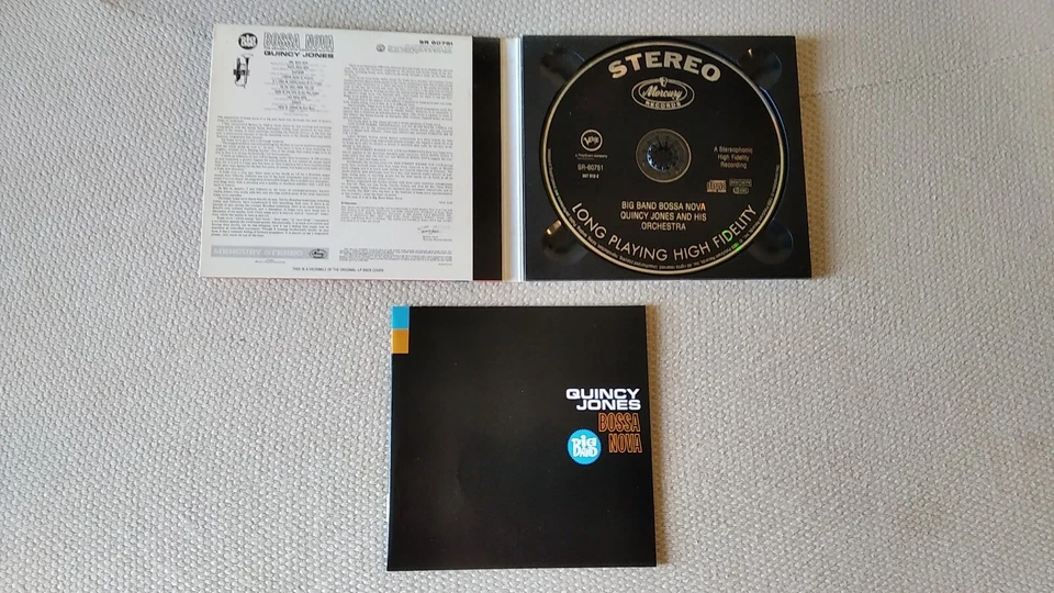 Quincy Jones And His Orchestra – Big Band Bossa Nova - CD DIGIPACK - VERVE - Imagen 3 de 3